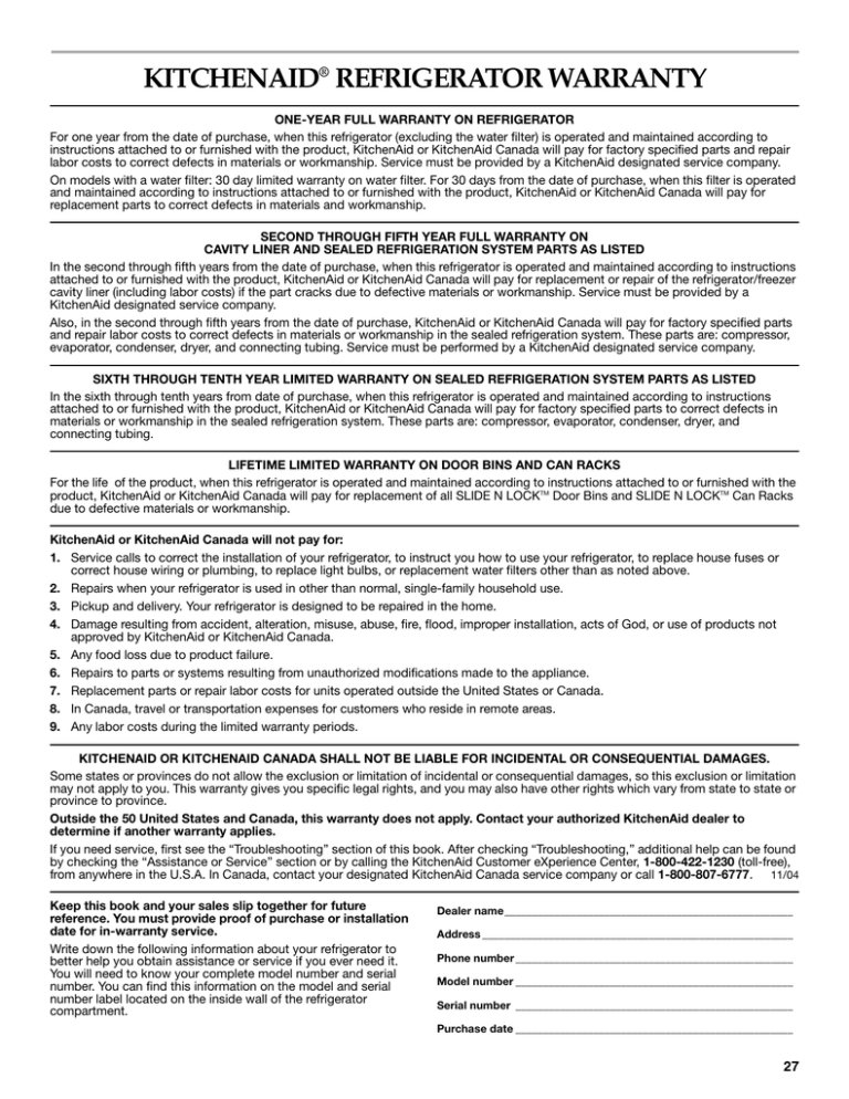 Are Online Warranty Registrations Safe For Kitchenaid Kitchen Appliances?