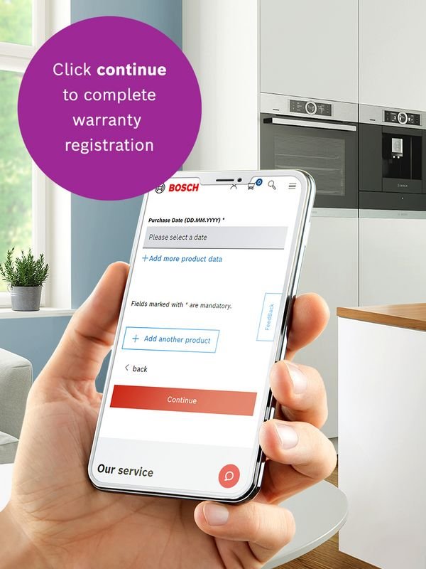 Can You Register Bosch Ovens & Ranges Warranty Without Internet Access?