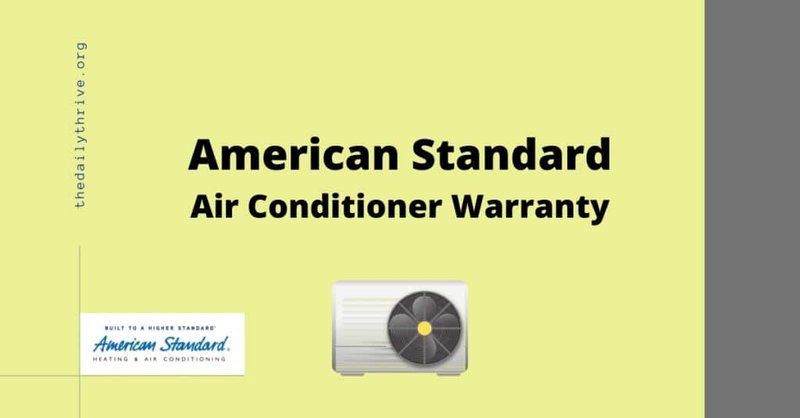 Can You Register Used American Standard Hvac Systems For Warranty?