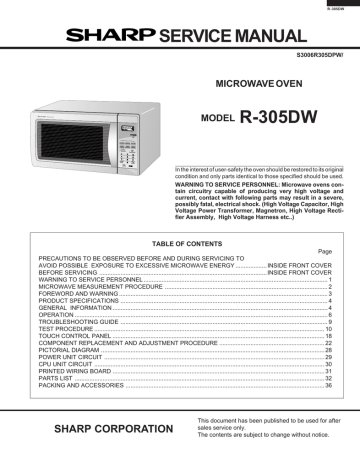 Can You Transfer Warranty On A Sharp Microwaves To A New Owner?