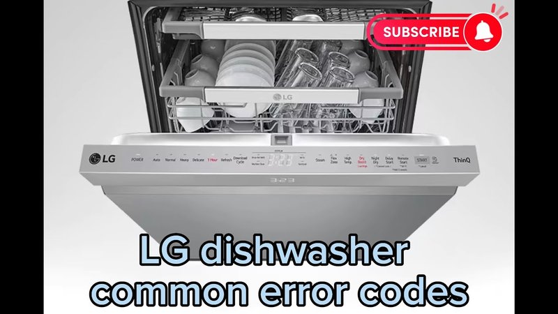 Common Mistakes When Registering Lg Dishwashers For Warranty