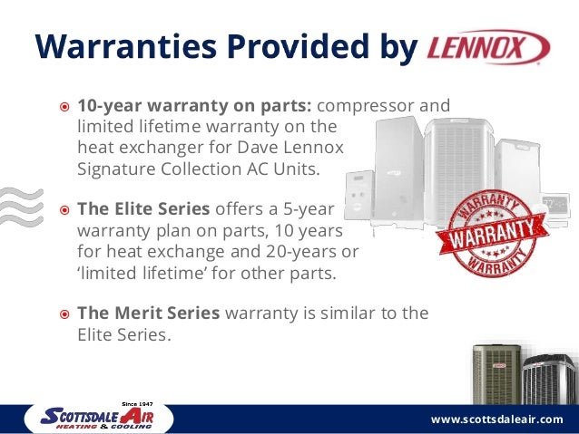How Long Is The Standard Warranty For Lennox Hvac Systems?