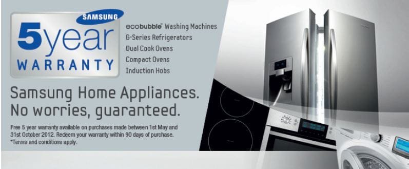 How Long Is The Standard Warranty For Samsung Ovens & Ranges?