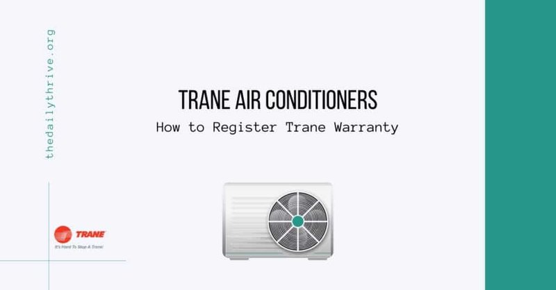 How To Contact Trane Support For Warranty Registration Issues