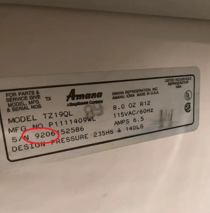 How To Find The Serial Number On Amana Ovens & Ranges For Warranty