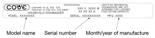 How To Find The Serial Number On Cove Security Systems For Warranty