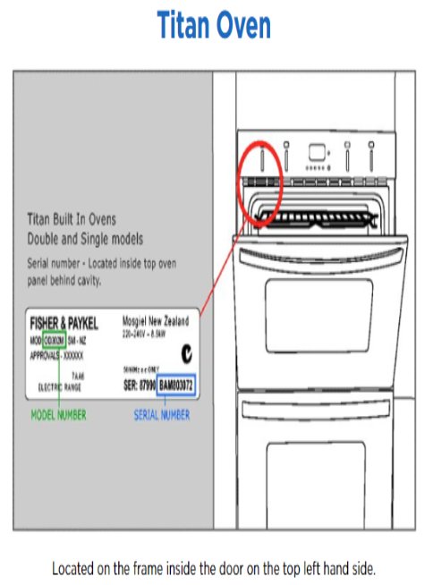 How To Find The Serial Number On Whirlpool Ovens & Ranges For Warranty