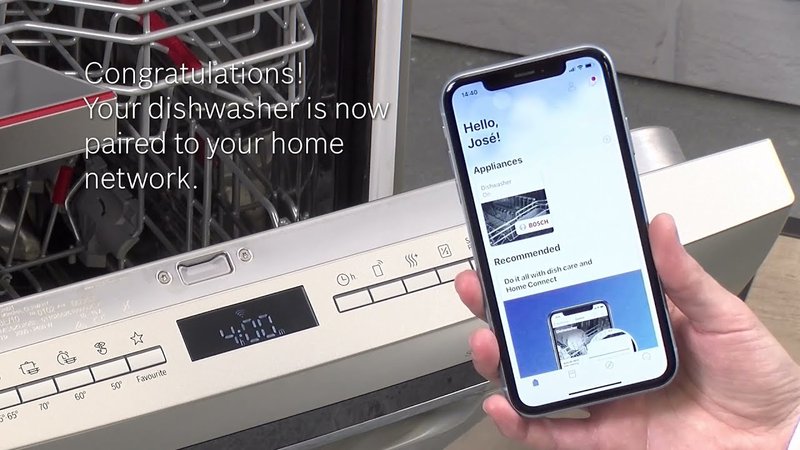 How To Register Your Bosch Dishwashers Via Mobile App