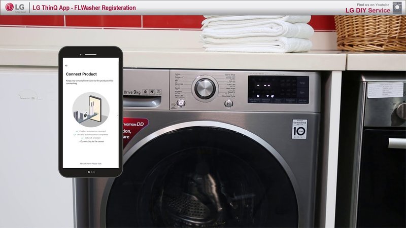 How To Register Your Lg Laundry Appliances Via Mobile App