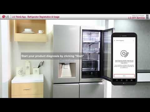 How To Register Your Lg Refrigerators Via Mobile App