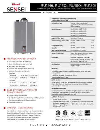 What Does The Rinnai Water Heaters Warranty Cover?